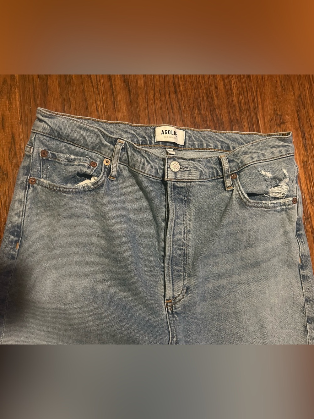 AGOLDE - Nico High Rise Slim Fit Jeans  Size 30 - Picture 6 of 10